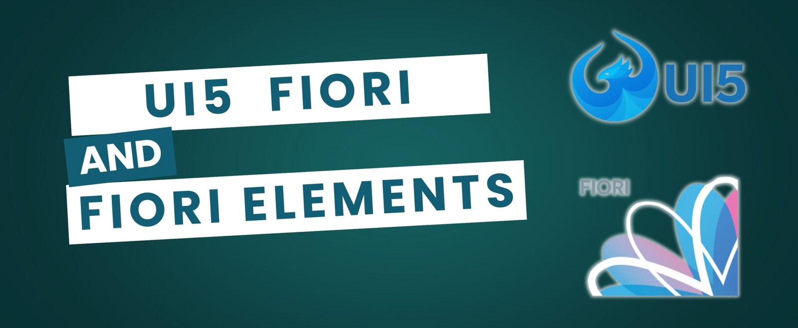 SAP UI5 vs Fiori vs Fiori Elements